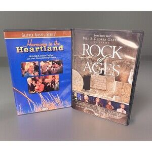 Bill and Gloria Gaither & Homecoming Friends: Lot of 2 Rock of Ages & Heartland